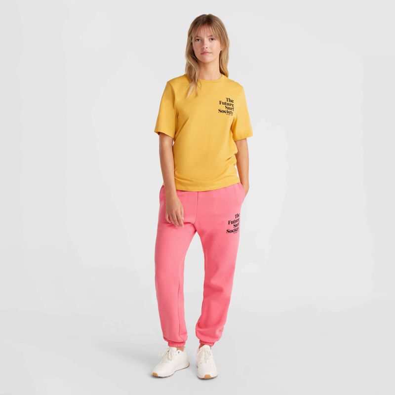 O'Neill Future Surf Society Jogger W rózsaszín nadrág női