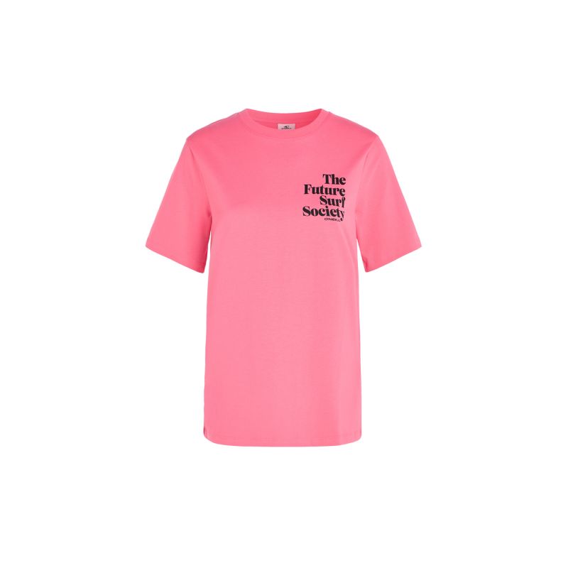 O'Neill Future Surf Society Regular T-Shirt W rózsaszín női póló