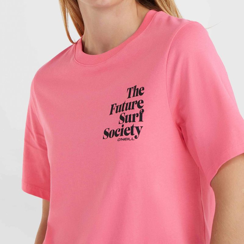 O'Neill Future Surf Society Regular T-Shirt W rózsaszín női póló