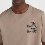 O'Neill Future Surf Society T-Shirt bézs férfi póló