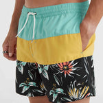 O'Neill Mix&Match Cali Block Swim 15'' sárga shorts, swimming shorts férfi