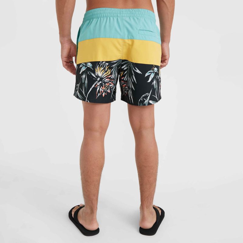 O'Neill Mix&Match Cali Block Swim 15'' sárga shorts, swimming shorts férfi