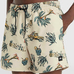 O'Neill Mix&Match Cali Print 15'' Swim bézs shorts, swimming shorts férfi