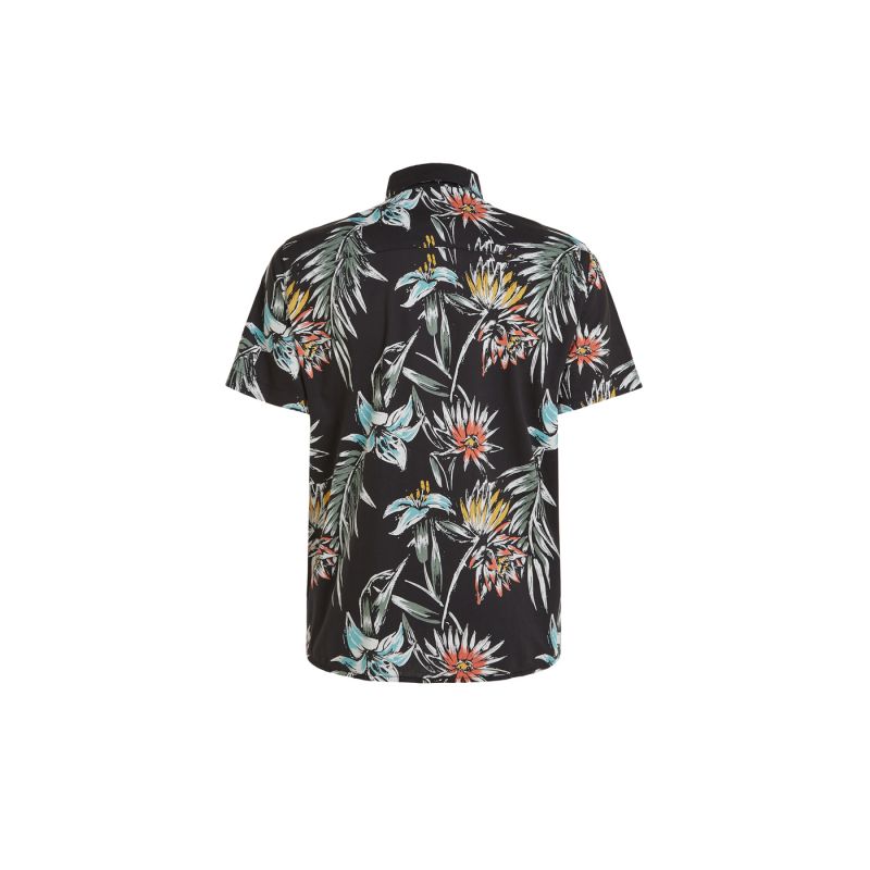 O'Neill Mix & Match Floral fekete férfi póló