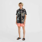 O'Neill Mix & Match Floral fekete férfi póló
