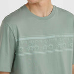 O'Neill Mix & Match Floral Graphic T-Shirt zöld férfi póló