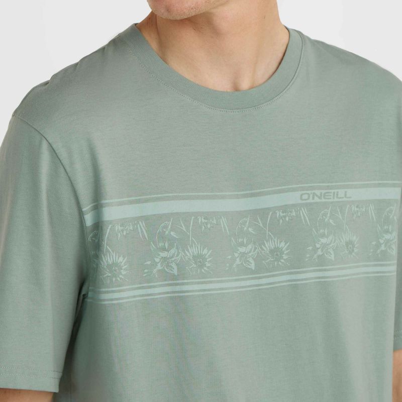O'Neill Mix & Match Floral Graphic T-Shirt zöld férfi póló