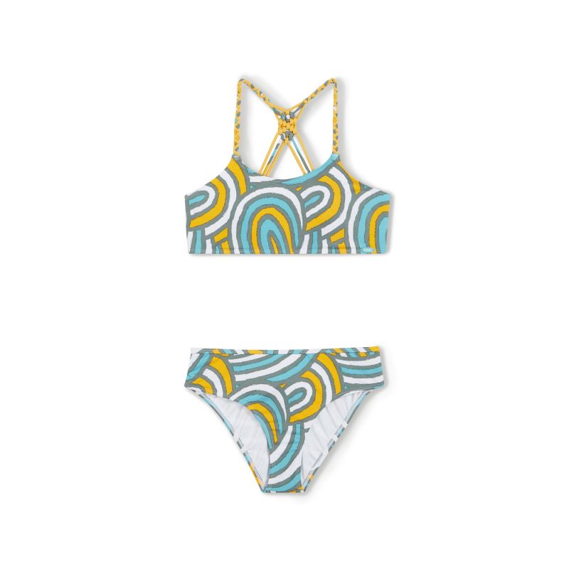 O'Neill Mix And Match Tropics Bikini Jr Swimsuit színes gyerek two-piece swimwear, swimwear