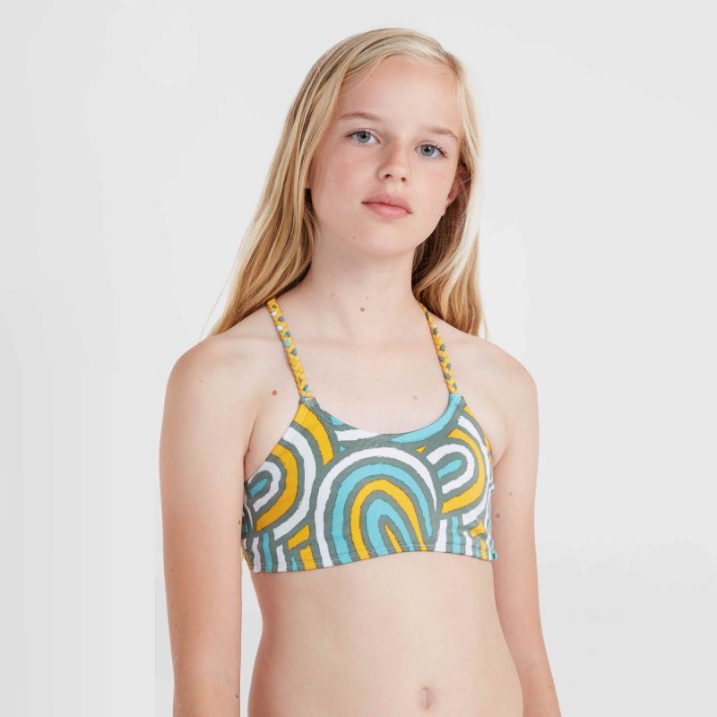 O'Neill Mix And Match Tropics Bikini Jr Swimsuit színes gyerek two-piece swimwear, swimwear