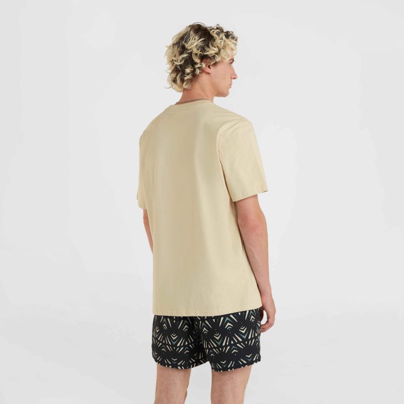 O'Neill Mix & Match Wave T-Shirt bézs férfi póló