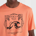 O'Neill Mix & Match Wave T-Shirt narancssárga férfi póló