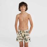 O'Neill O'Neil Mix & Match Cali Print 13'' Swim Jr gyerek bézs shorts, swimming shorts