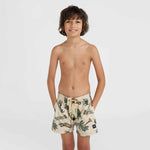 O'Neill O'Neil Mix & Match Cali Print 13'' Swim Jr gyerek bézs shorts, swimming shorts