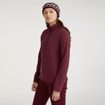 O'Neill Polar Jack's Hz Fleece W piros női pulóver