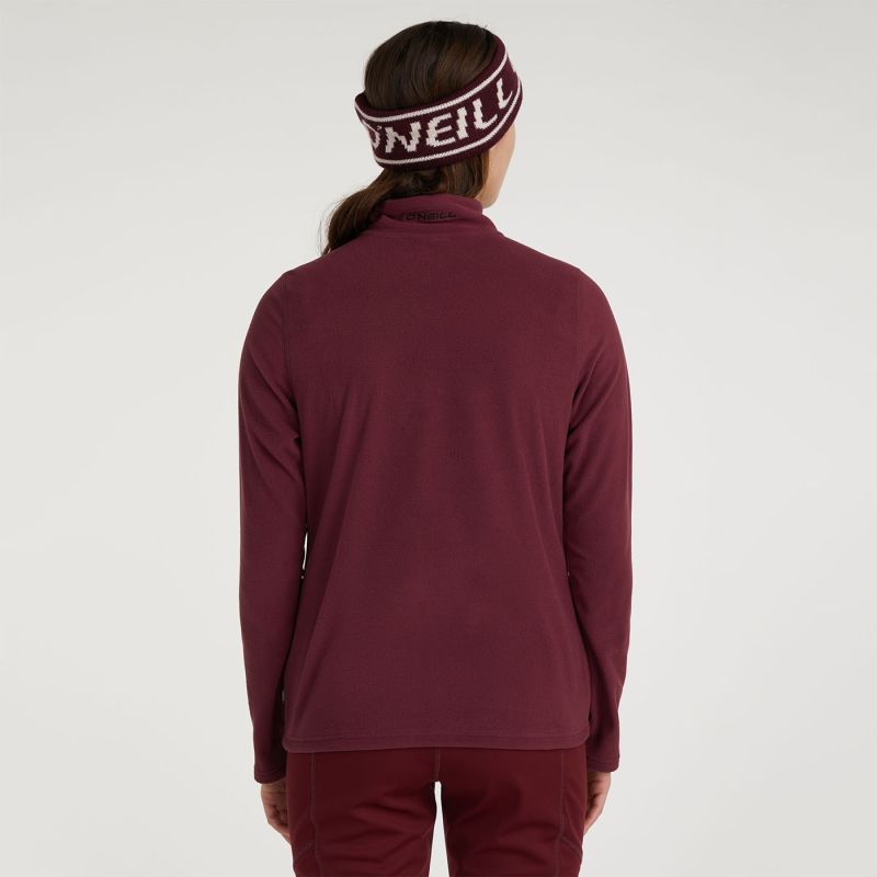 O'Neill Polar Jack's Hz Fleece W piros női pulóver