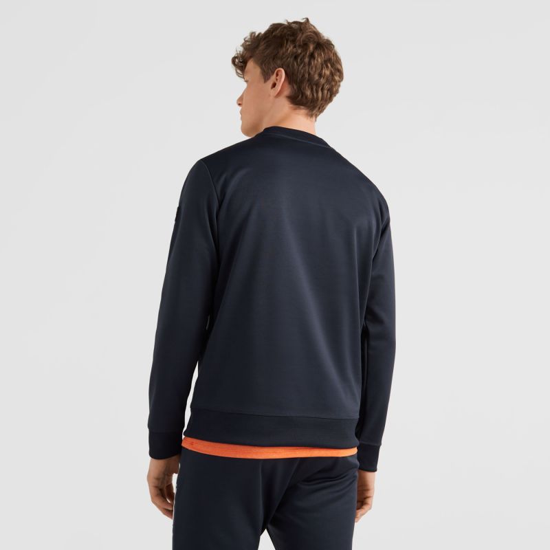 O'Neill Rutile Crew Fleece fekete férfi pulóver