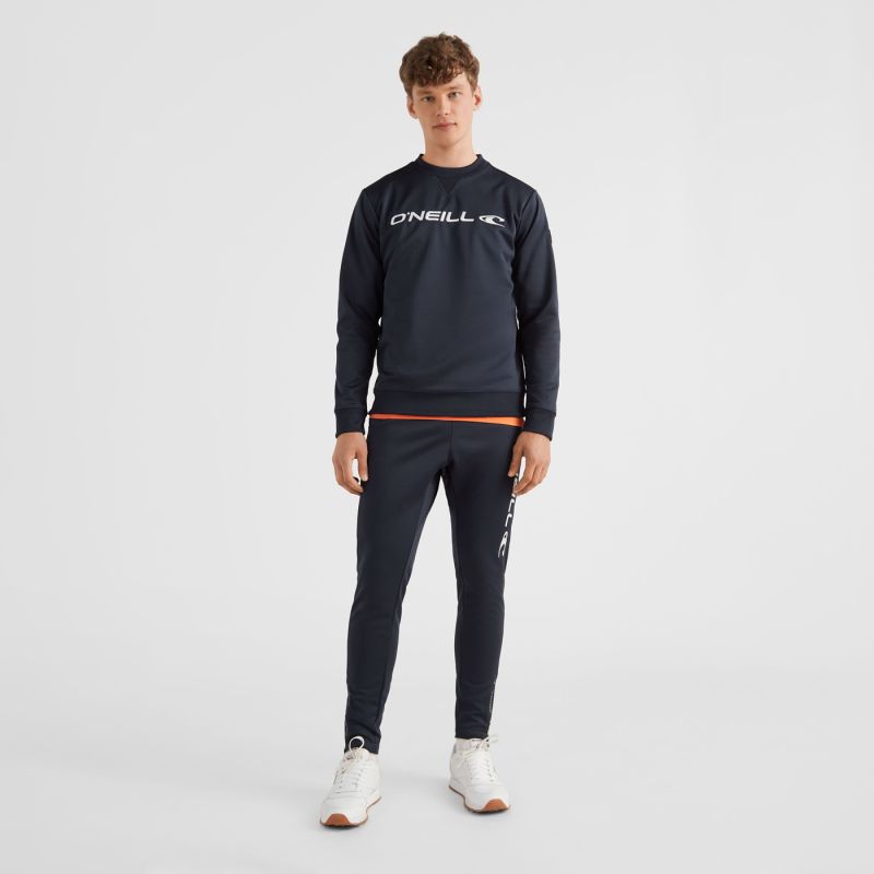 O'Neill Rutile Crew Fleece fekete férfi pulóver