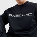 O'Neill Rutile Crew Fleece fekete férfi pulóver