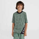 O'Neill UV Mix & Match Cali First 13'' Swim Shortscrazy Skin Jr T-shirt zöld gyerek póló