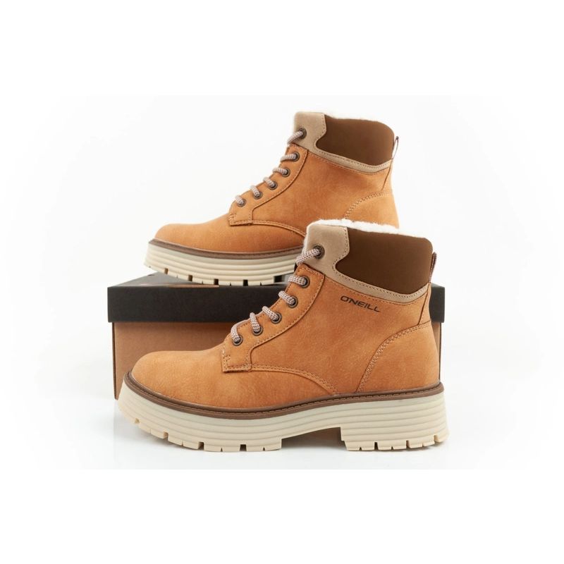 O'Neill winter boots women's hiking boots ankle boots insulated fashionable brown barna cipő női
