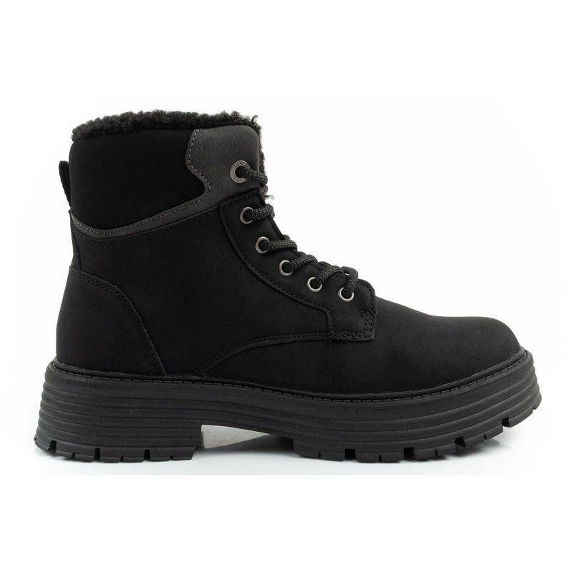 O'Neill winter boots women's hiking boots, insulated ankle boots, fashionable black fekete cipő női