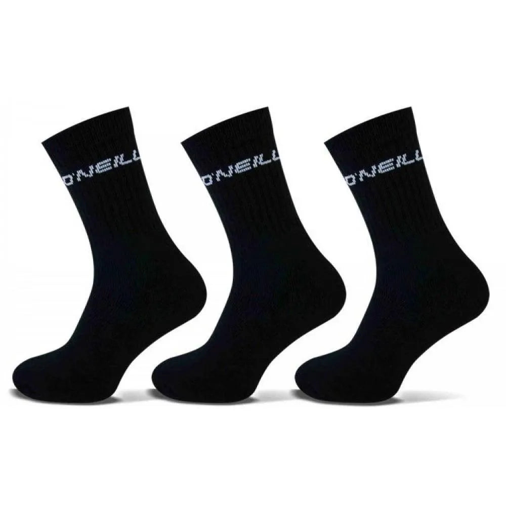 Oneill O'Neill Sportsock (3 pár), fekete Zokni