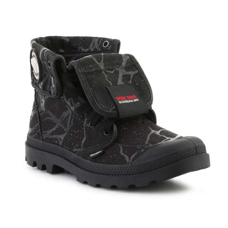 Palladium Men's Baggy Hopper Tunnels High Top Sneakers fekete férfi utcai cipő 04625-008