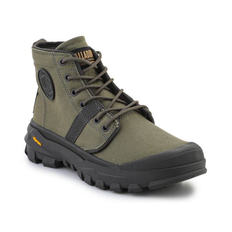 Palladium Men's Pallarider Legacy 04635-345-M Night oliva férfi utcai cipő 04635-245-M
