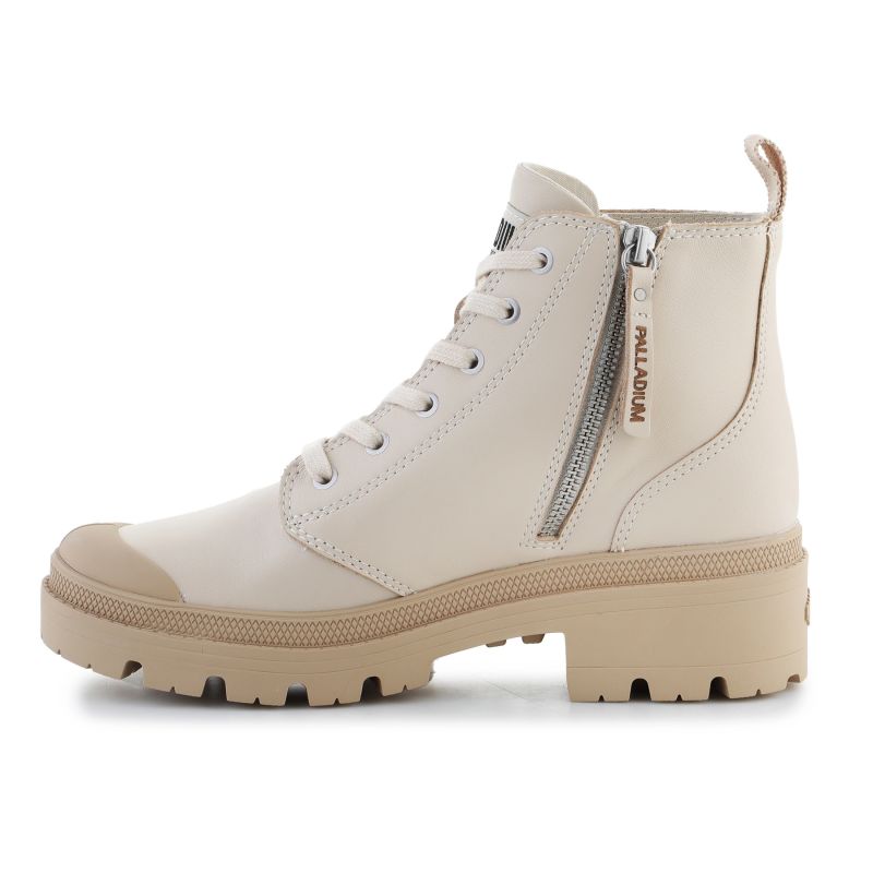 Palladium Pallabase Leather Boots Whitecap szürke cipő 96905-197-M