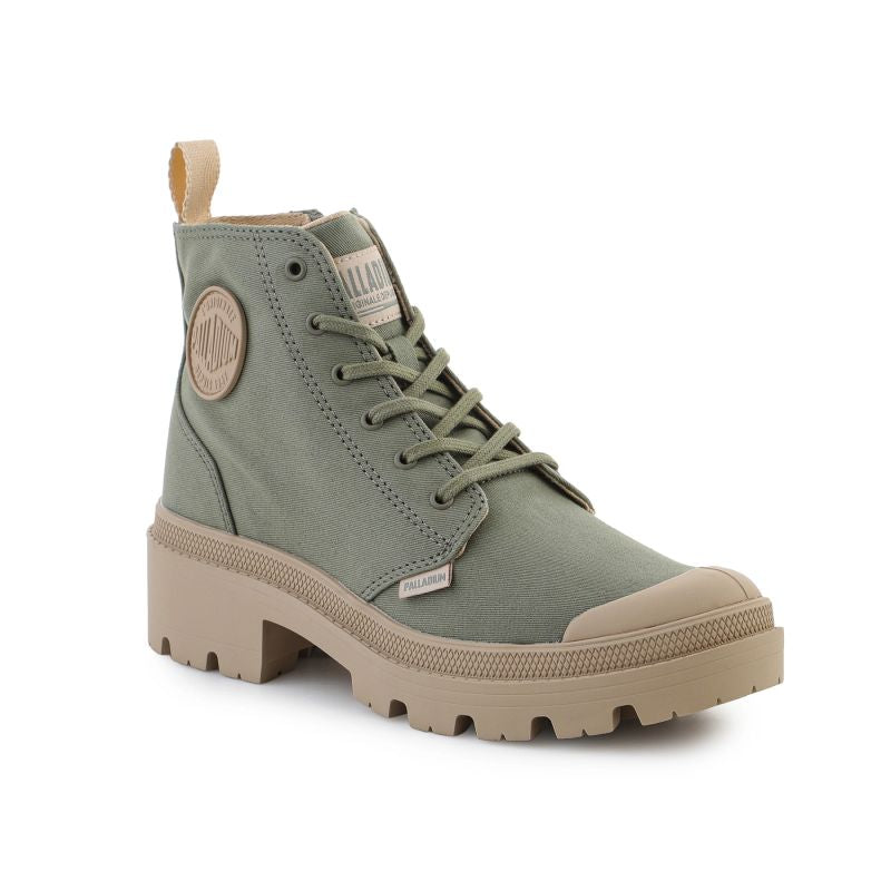 Palladium Pallabase Twill 96907-333 Vetiver női cipő