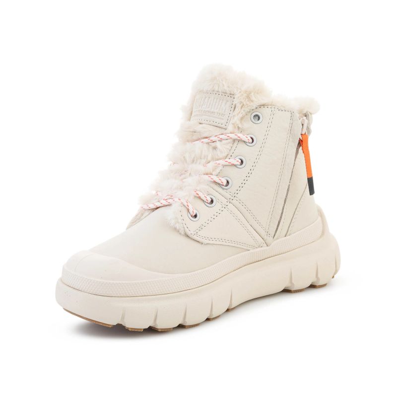 Palladium Pallapop Hi Zip Wl Wave utcai cipő, szürke