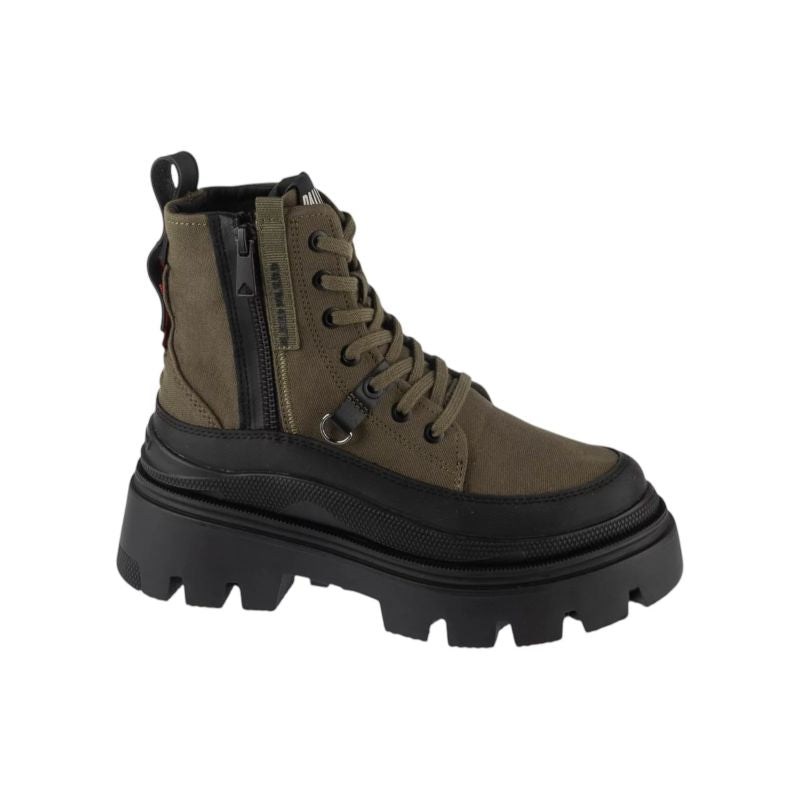 Palladium Pallasquad Zip Tx cipő, zöld
