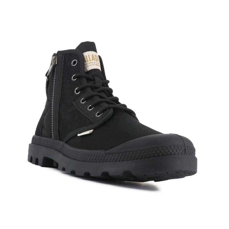 Palladium Pampa Detroit Zip 79500-008-M Black 79500-008