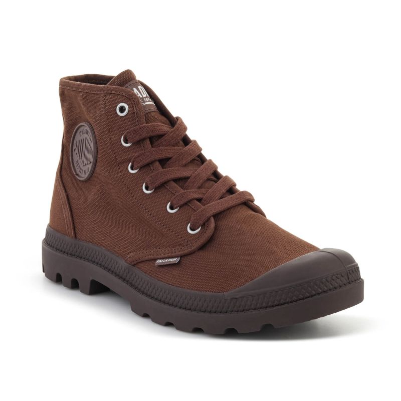 Palladium Pampa Hi Bark Brown barna 02352-291