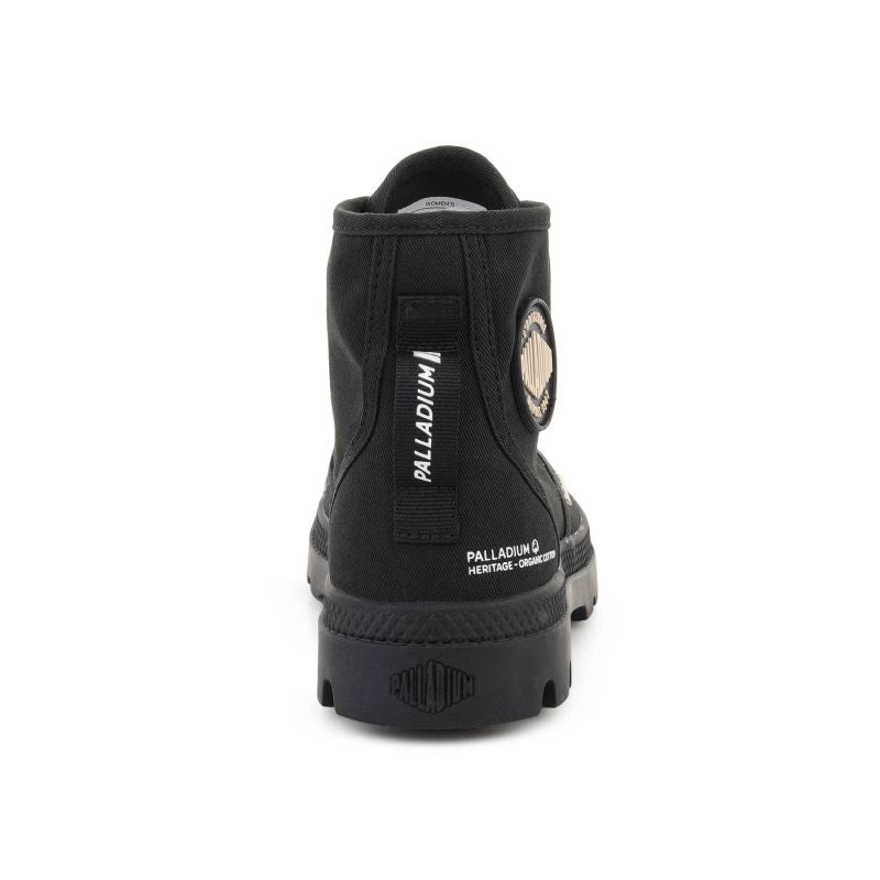 Palladium Pampa Hi Htg Lace utcai cipő, fekete