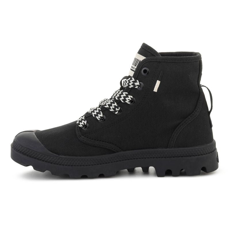 Palladium Pampa Hi Htg Lace utcai cipő, fekete