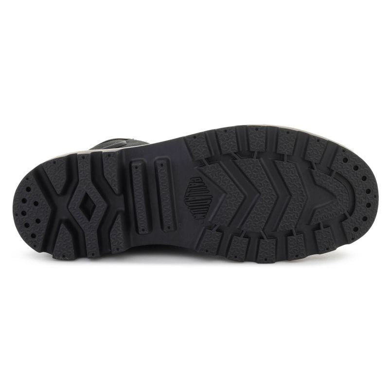 Palladium Pampa Hi Htg Lace utcai cipő, fekete