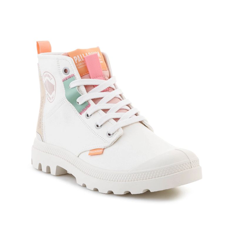 Palladium Pampa Hi Urban Layer Cream fehér női utcai cipő