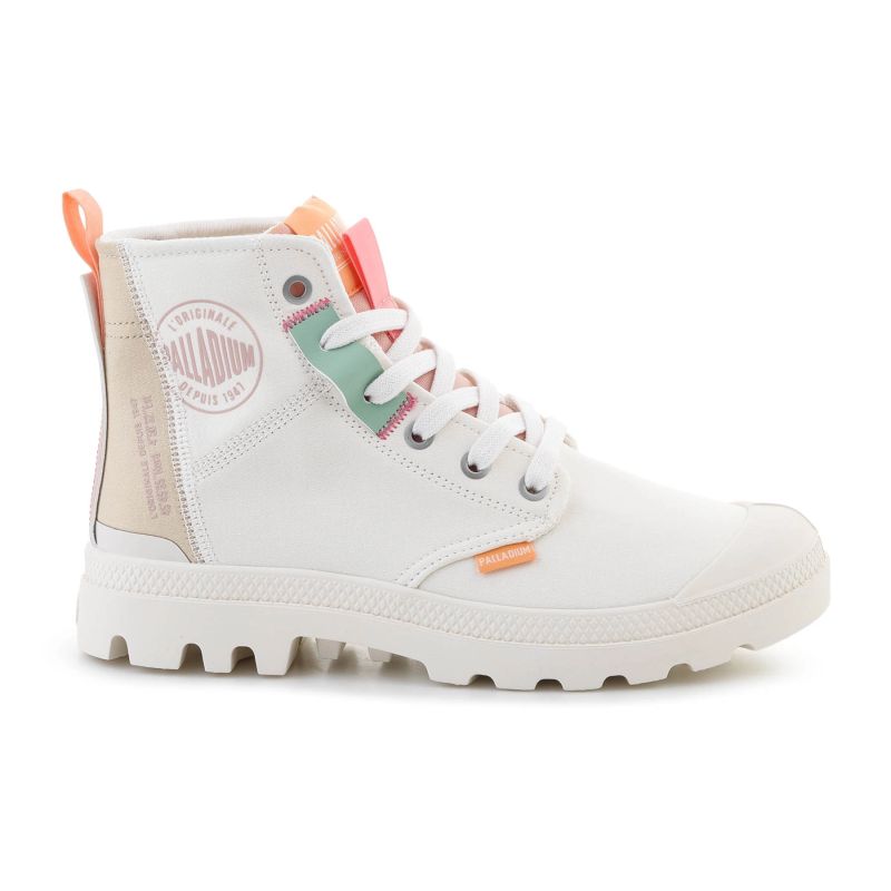 Palladium Pampa Hi Urban Layer Cream fehér női utcai cipő