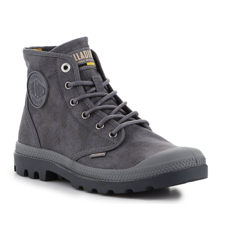 Palladium Pampa Hi Wax U French Metal shoes Utcai unisex 77222-068-M