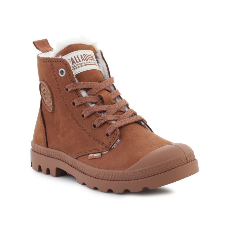 Palladium Pampa HI ZIP WL Raw Brown barna pulóver 95982-291-M