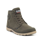 Palladium Pampa Lite+ Zip Wp+ Night utcai cipő, oliva
