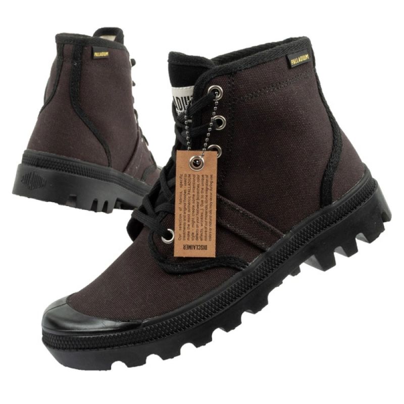 Palladium Women's sports shoes, ankle boots, Pallabrousse, black Túrabakancs női 90069-001-M