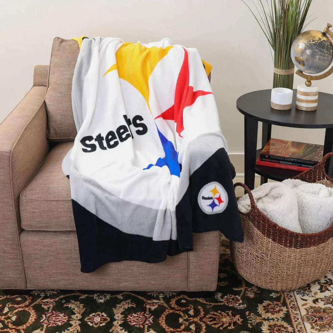 Sportmánia Pittsburgh Steelers Supreme Slumber Plush Takaró - Sportmania.hu