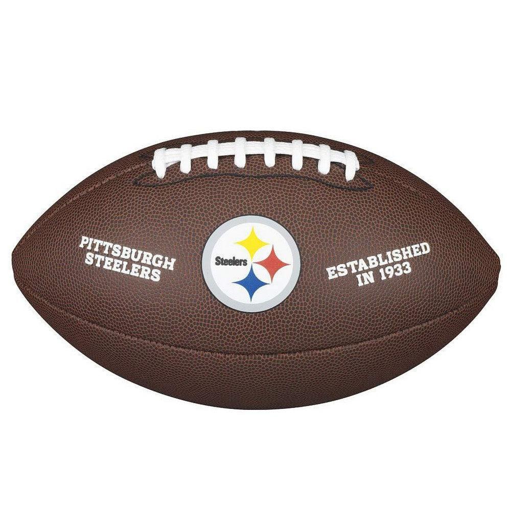 Wilson Pittsburgh Steelers Team Logo Official amerikai focilabda, hivatalos méret - Sportmania.hu