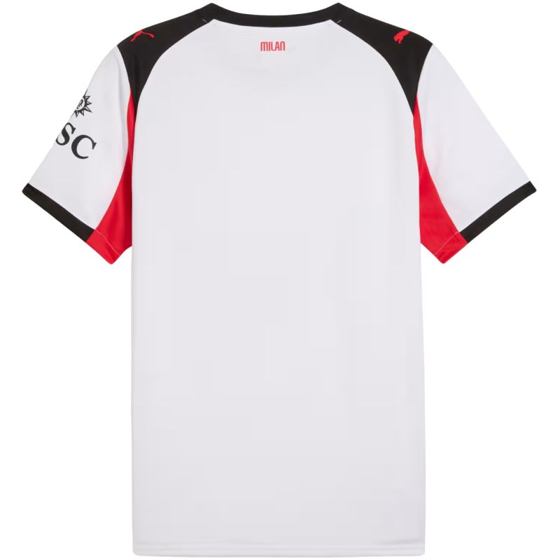 Puma AC Milan Away Jersey Replica Men's T-Shirt White Futball mez férfi 77997102