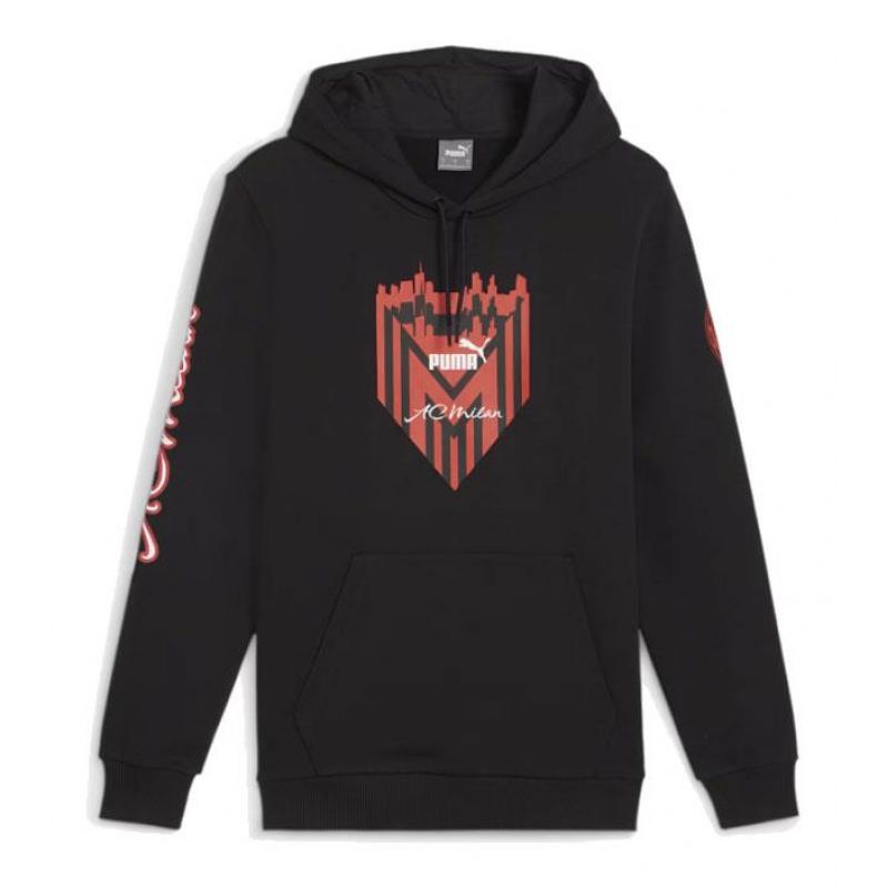 Puma AC Milan Football Icons Hoodie kapucnis pulóver 774030/09/L