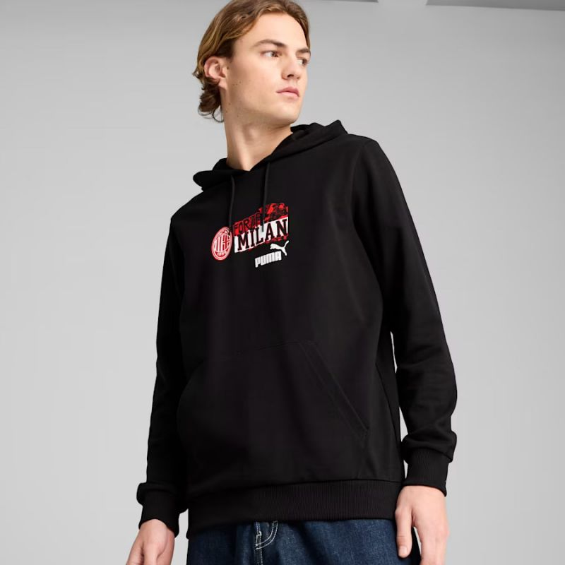 Puma AC Milan FtbINRGY Hoodie M 779323-07 Kapucnis pulóver - Sportmania.hu