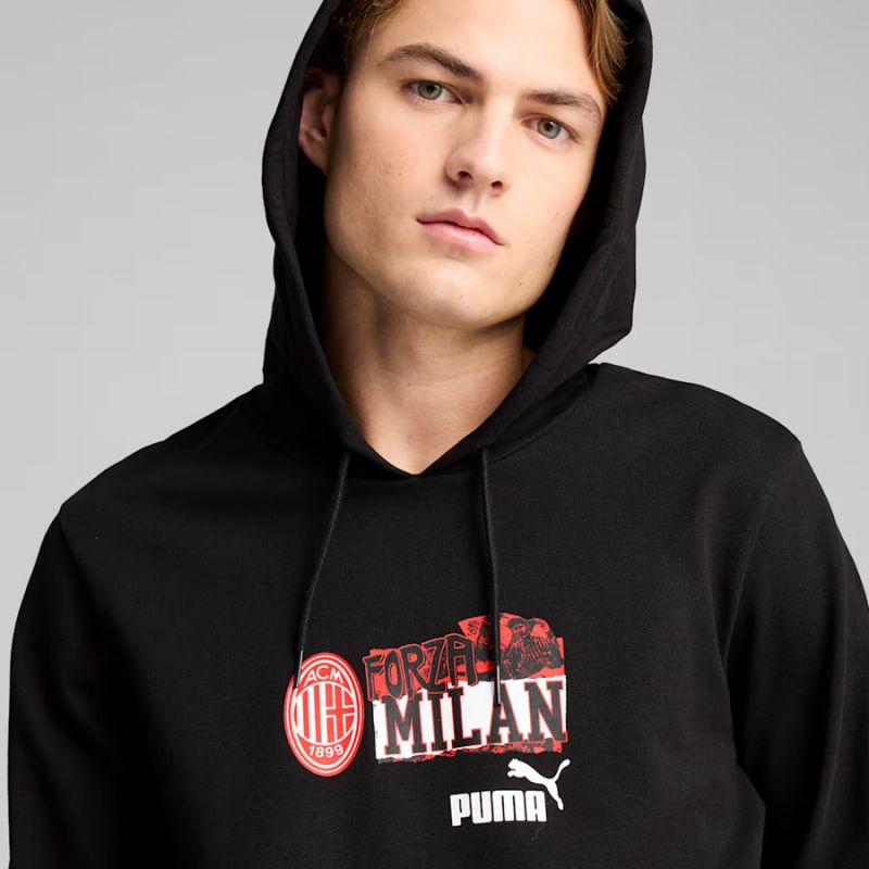 Puma AC Milan FtbINRGY Hoodie M 779323-07 Kapucnis pulóver - Sportmania.hu