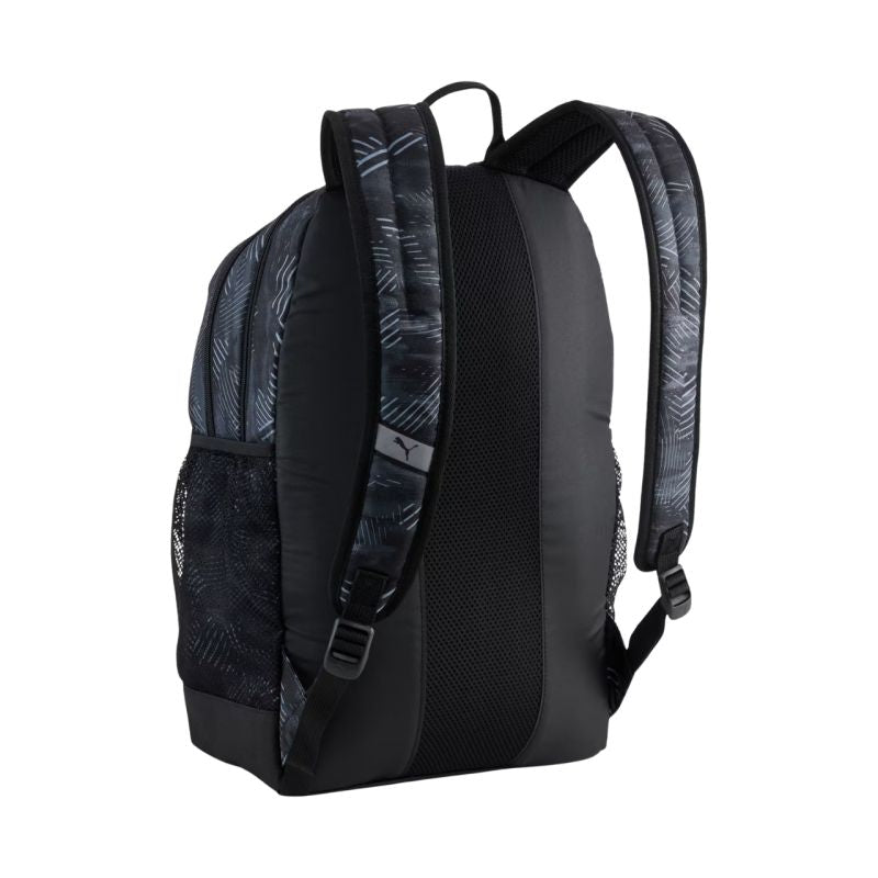 Puma Academy Backpack Gray-Black AOP 91150 hátizsák, fekete